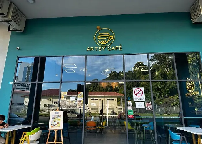 2Bedroom Jesselton Quay Sea & Mountain View4-5Pax